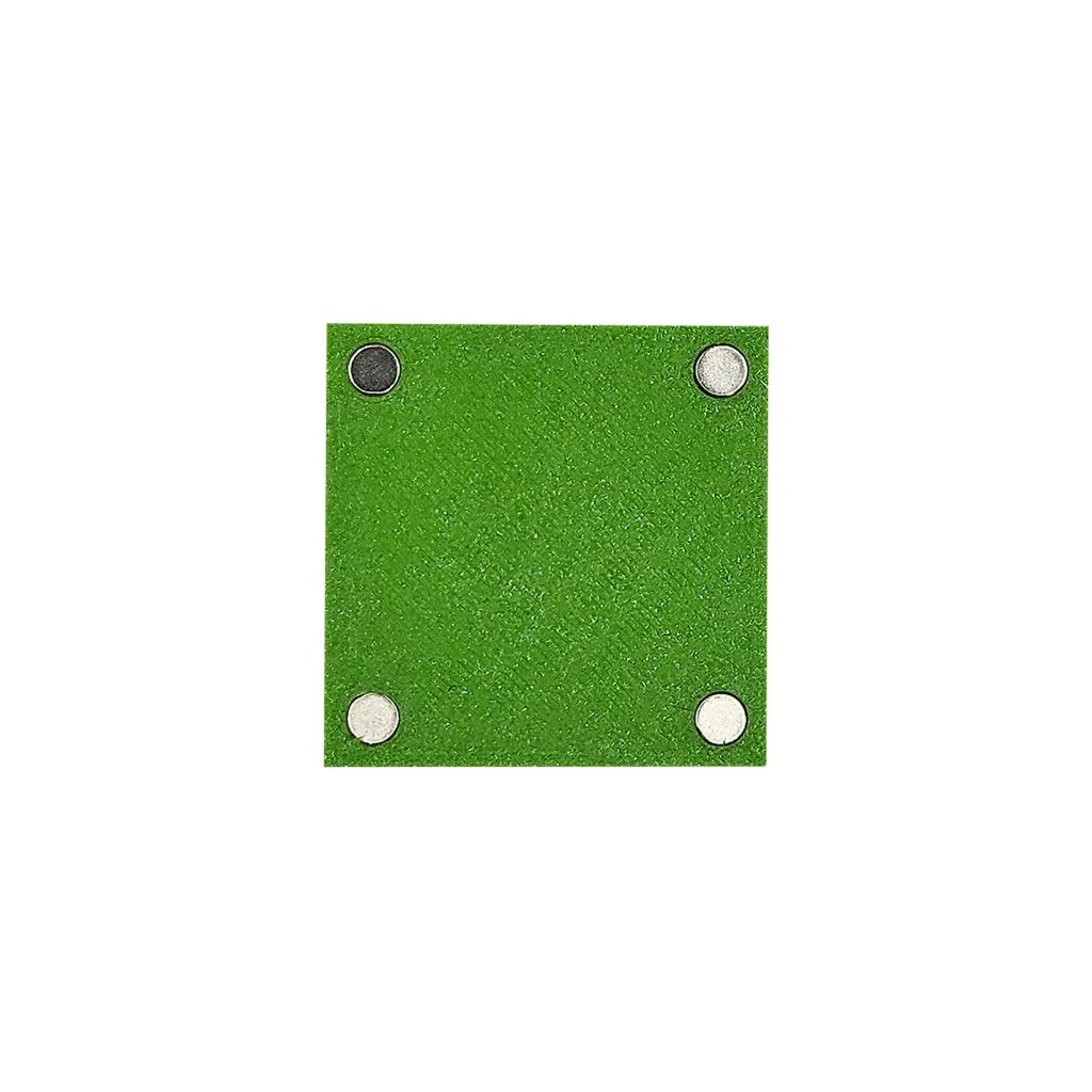 Magneet fotolijstje 5x5 cm groen achterkant.webp