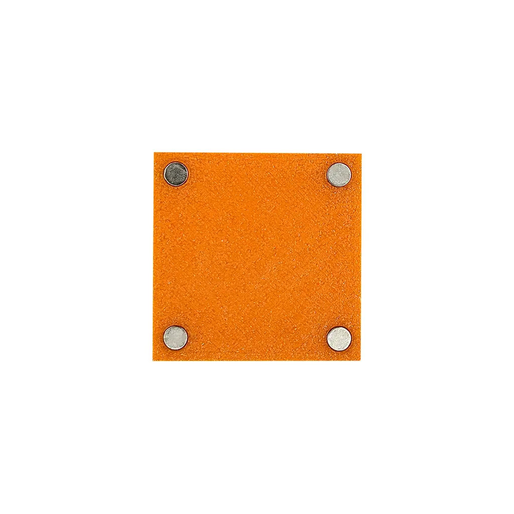 Magneet fotolijstje 5x5 cm oranje achterkant.webp