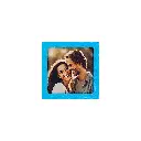 Magneet fotolijstje 5x5 cm blauw.webp