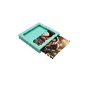 Magneet fotolijstje 5x5 cm mint zijkant.webp
