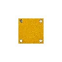 Magneet fotolijstje 5x5 cm geel achterkant.webp