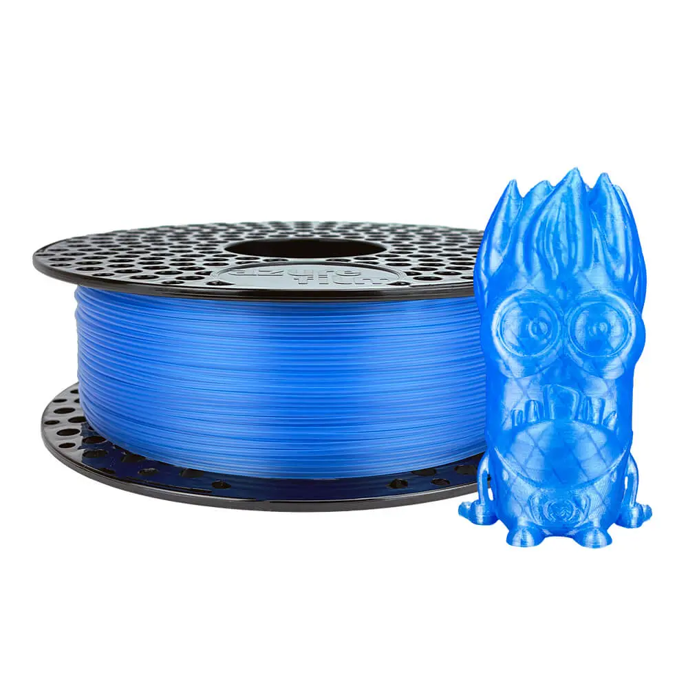 Azurefilm PLA 1,75mm 1kg blauw transparant