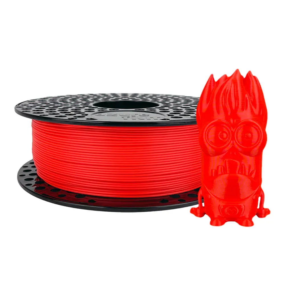 Azurefilm PLA 1,75mm 1kg neon rood