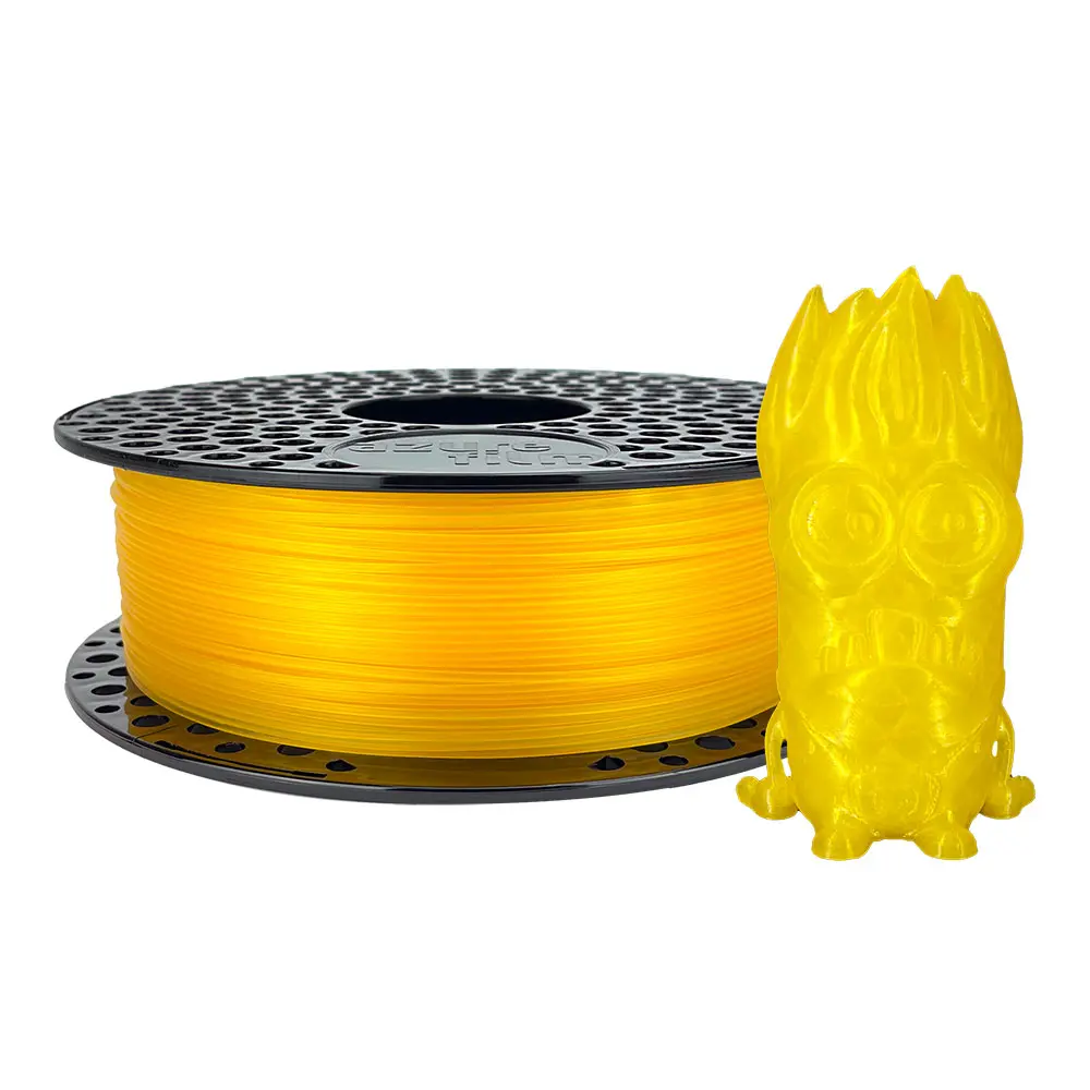 Azurefilm PLA 1,75mm 1kg geel transparant