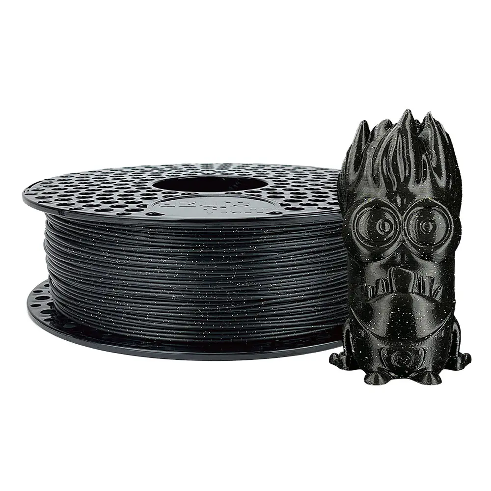 Azurefilm PLA 1,75mm 1kg zwarte glitter