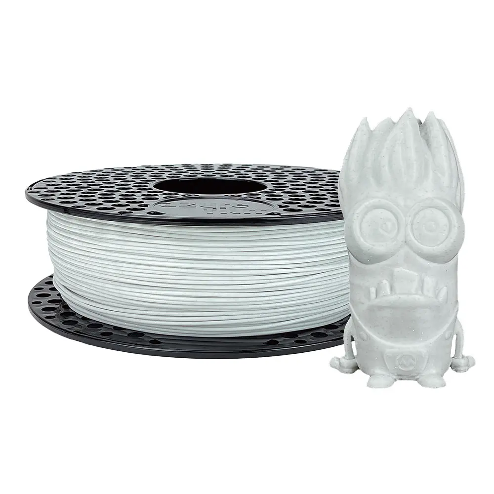 Azurefilm PLA 1,75mm 1kg witte glitter