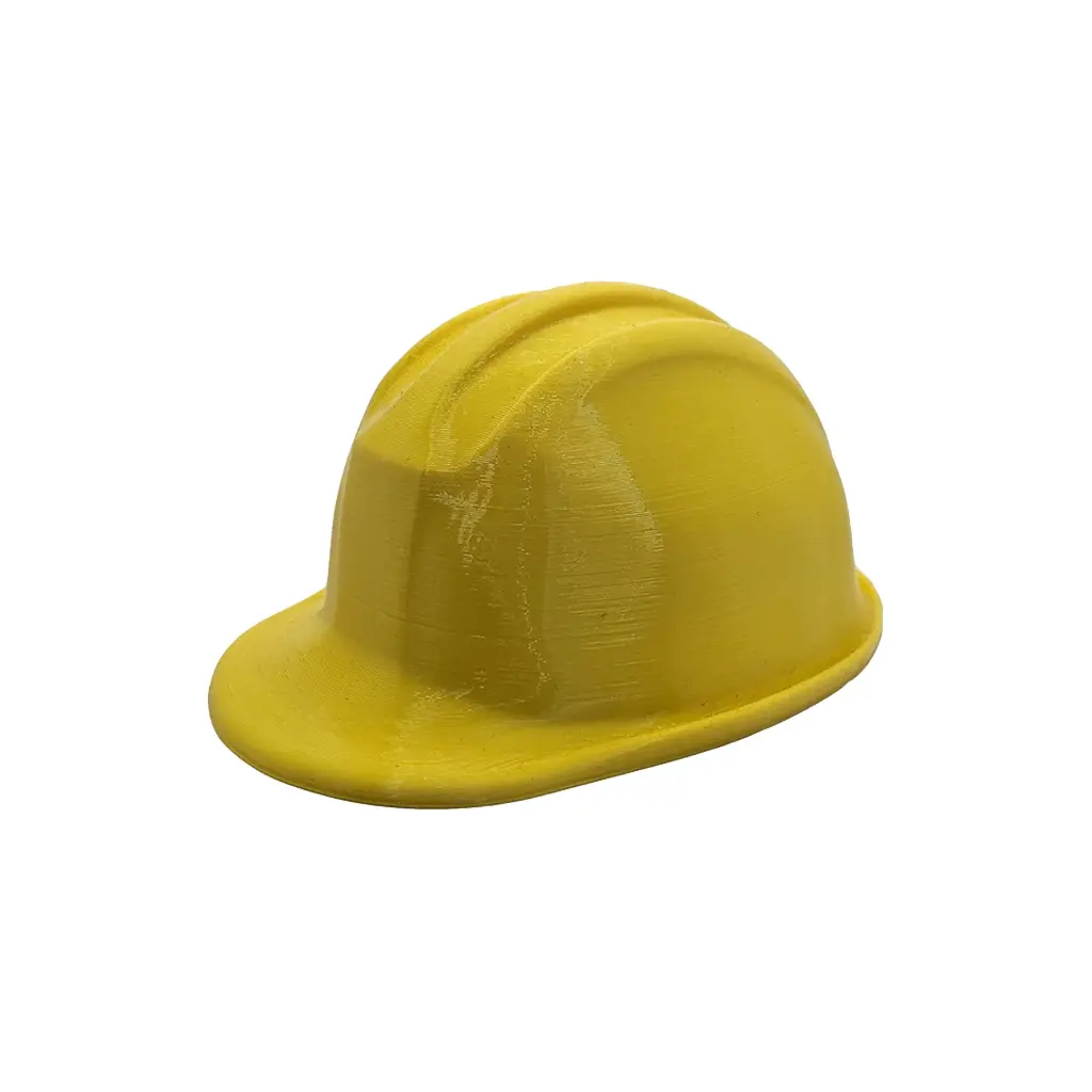 Construction Helmet Tow Hitch Cap yellow
