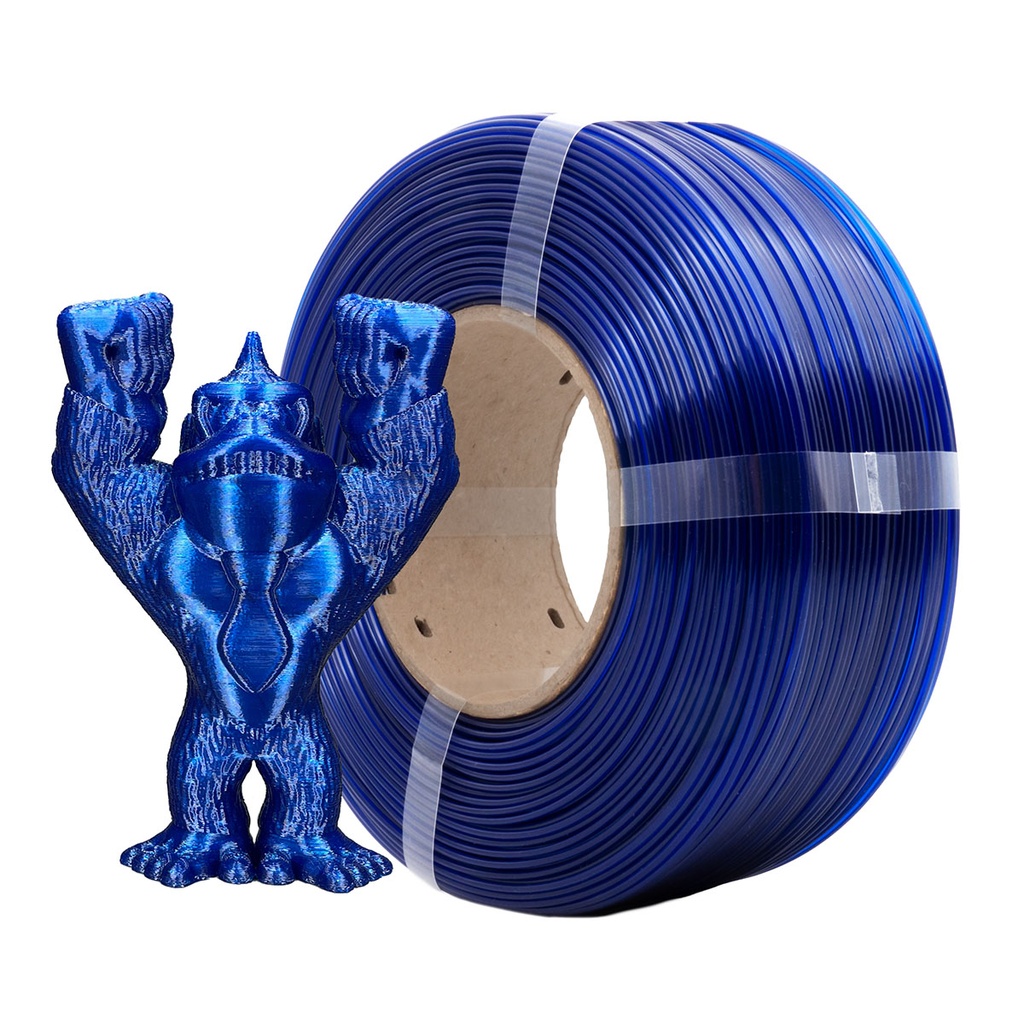 Azurefilm PETG Refill 1,75mm 1kg Dunkelblau