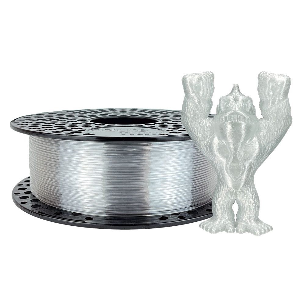 Azurefilm PETG 1,75mm 1kg Transparant