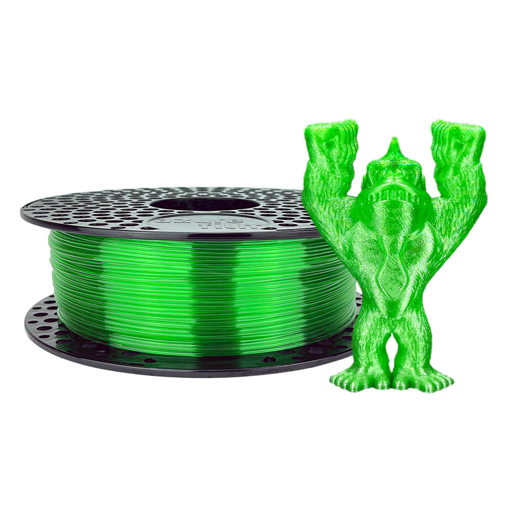 Azurefilm PETG 1,75mm 1kg Transparant Grün