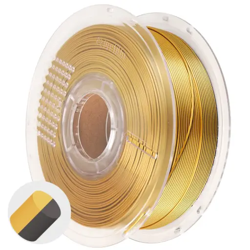 Azurefilm PLA 1.75mm 1kg multicolor Silk golden shadow