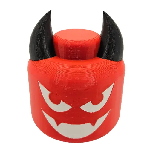 Devil Tow Hitch Cap
