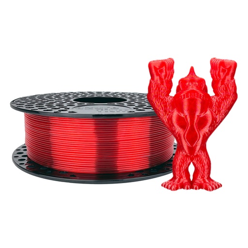 Azurefilm PETG 1,75mm 1kg Transparant Rood