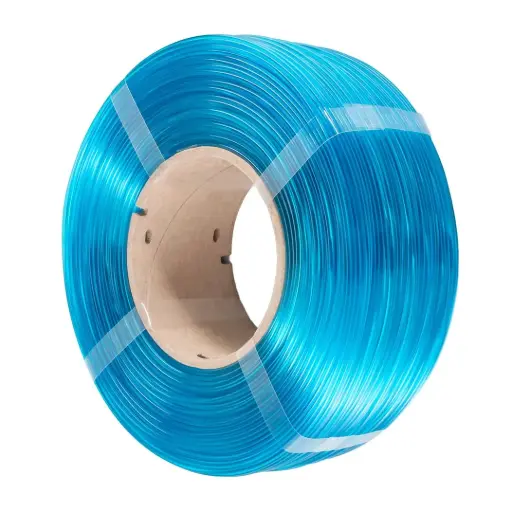Azurefilm PETG Refill 1,75mm 1kg Transparant Blauw