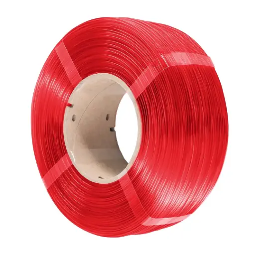 Azurefilm PETG Refill 1,75mm 1kg Transparent Red